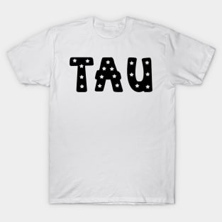 Tau Star Letters T-Shirt